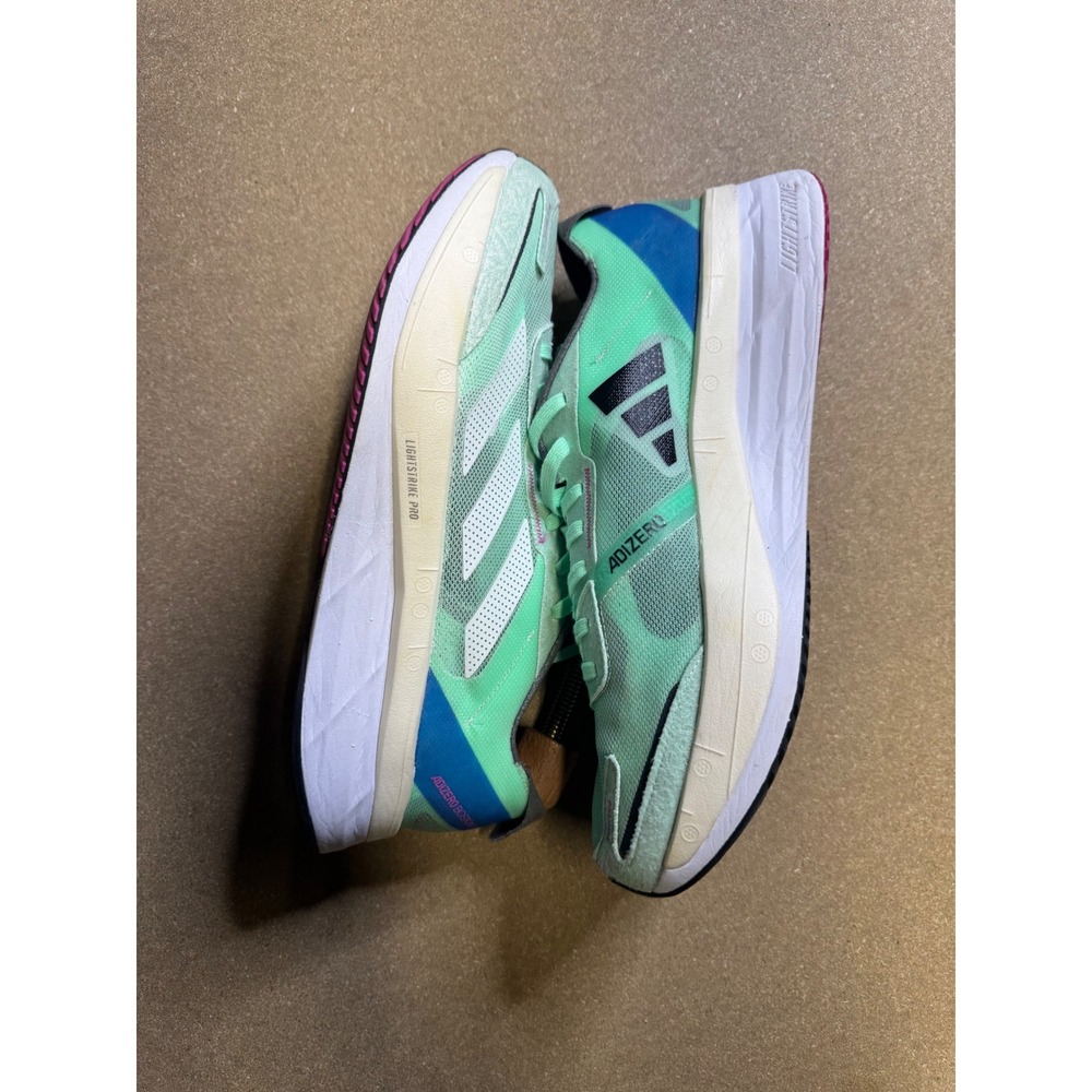 Adidas‎ Adizero Boston 11 Mens Pulse Mint Running Shoes GV9064 Sneaker